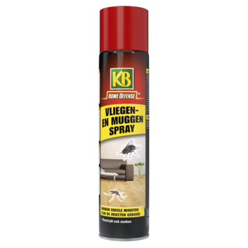 HOME DEFENSE® vliegenspray en muggenspray 400 ml