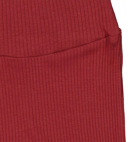 MarMar Hosen - Rib - Bier - Hibiscus Red