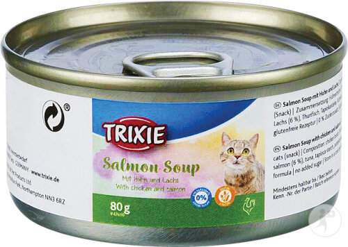Trixie Salmon Soup Au Poulet Et Au Saumon 80g