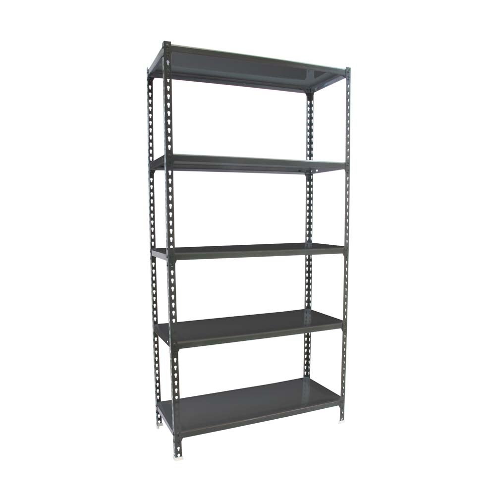 PROREGAL Heavy-Duty stellingkast Metal Shark HxBxD 180 x 80 x 40 cm Draagvermogen plank 180 kg Antraciet