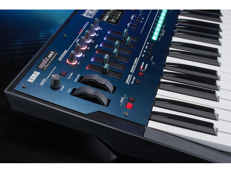 Korg Synthesizer opsix mk II Altered FM Synthesizer mit 37 Tasten