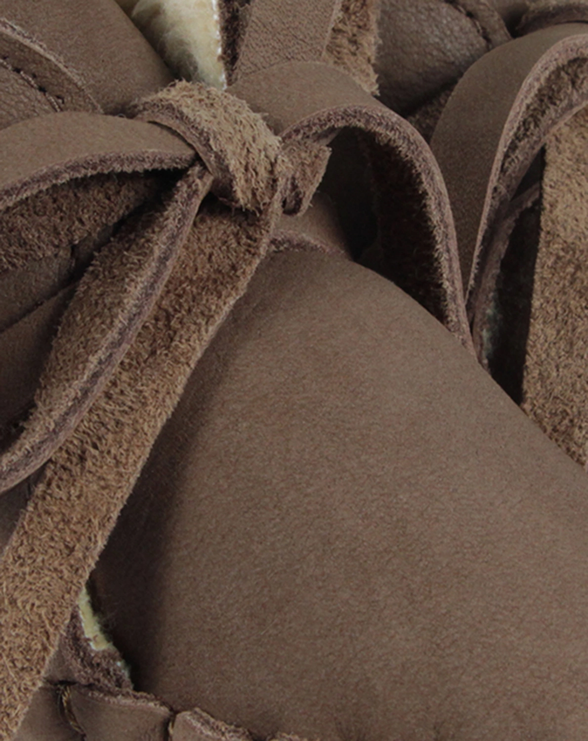 Krabbelschuhe PINA CLASSIC gefüttert in hazelnut