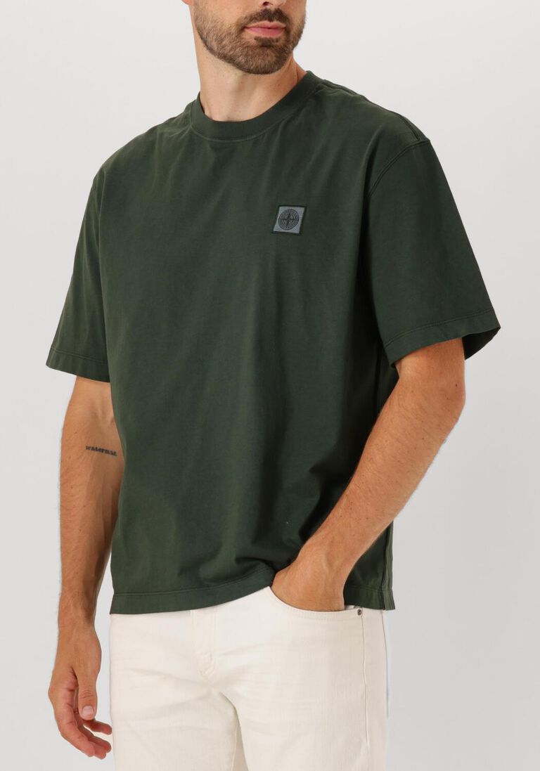 groene stone island t-shirt ss t shirt