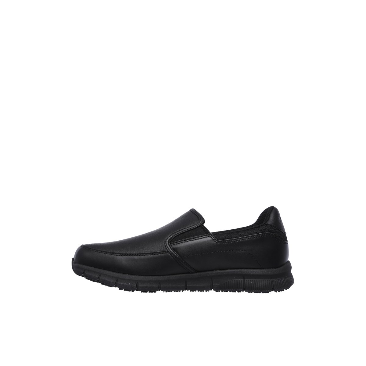 2X les points-Groton sr-w-Flâneurs - Talon plat - Noir
