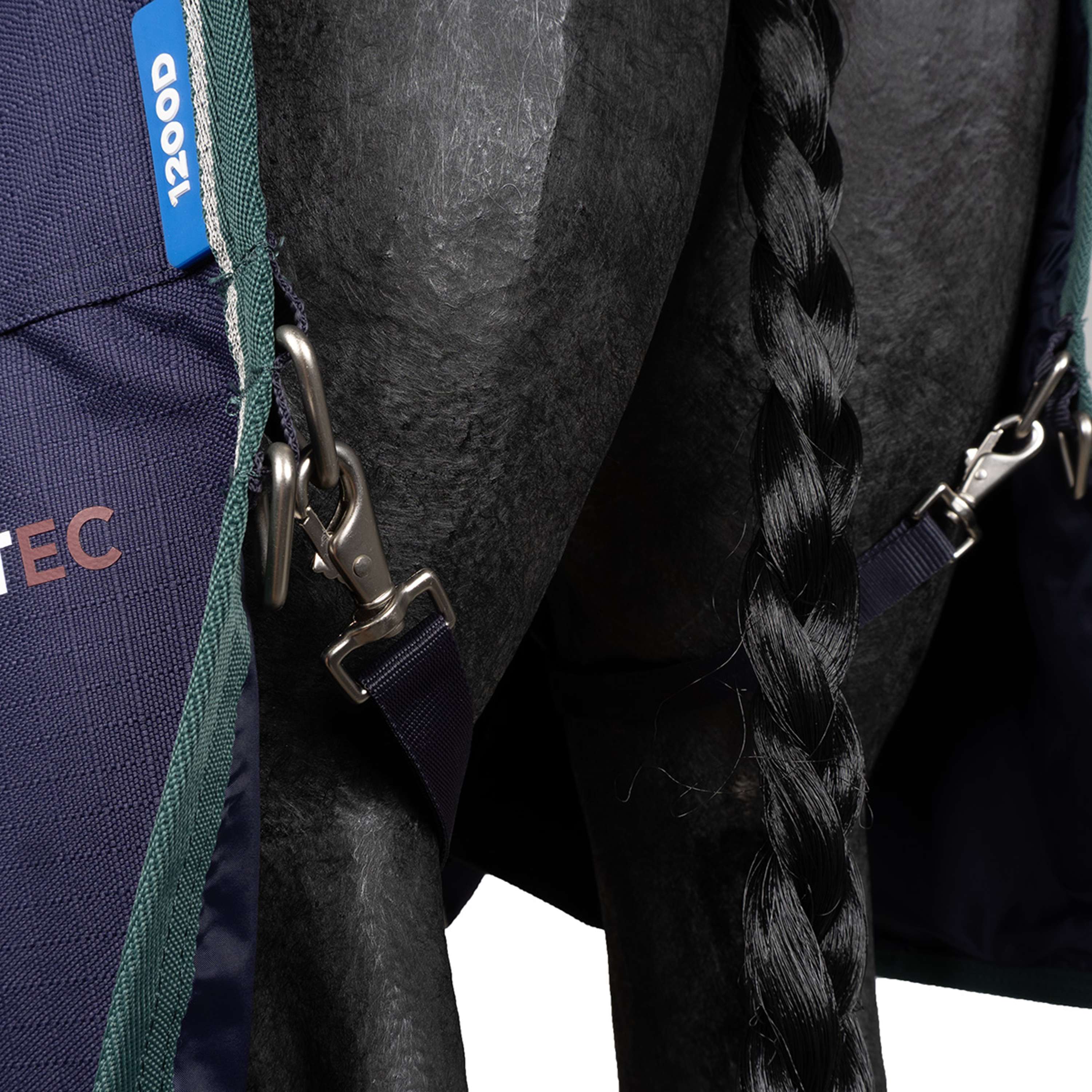 WeatherBeeta ComFiTec Plus Dynamic Turnout High Neck 100g Navy/Forest