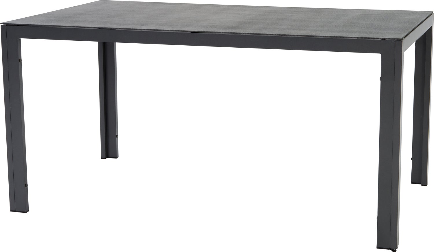 Intratuin eettafel Bea antraciet 150 x 90 x 74 cm