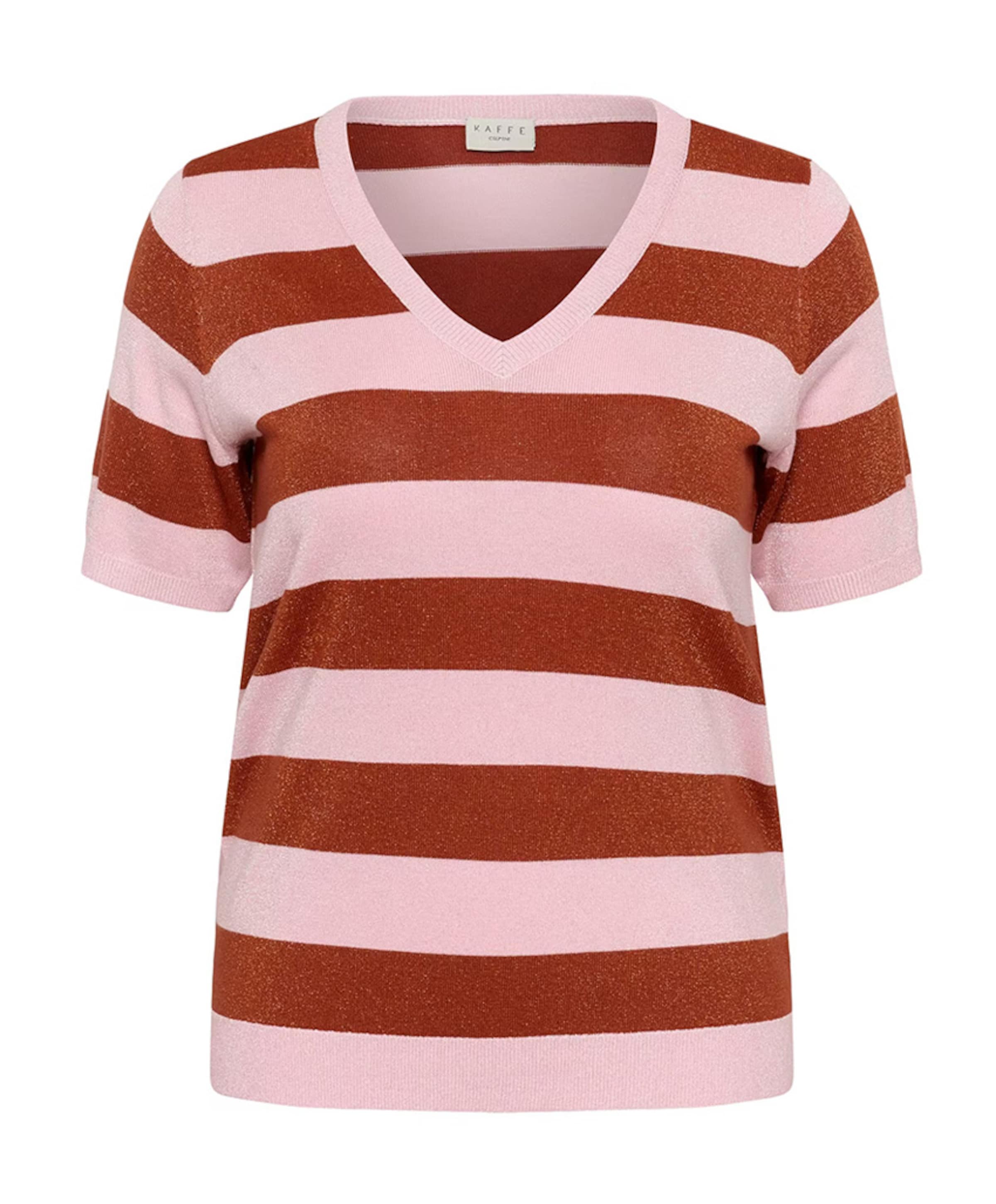 KAFFE Curve Dames trui roze