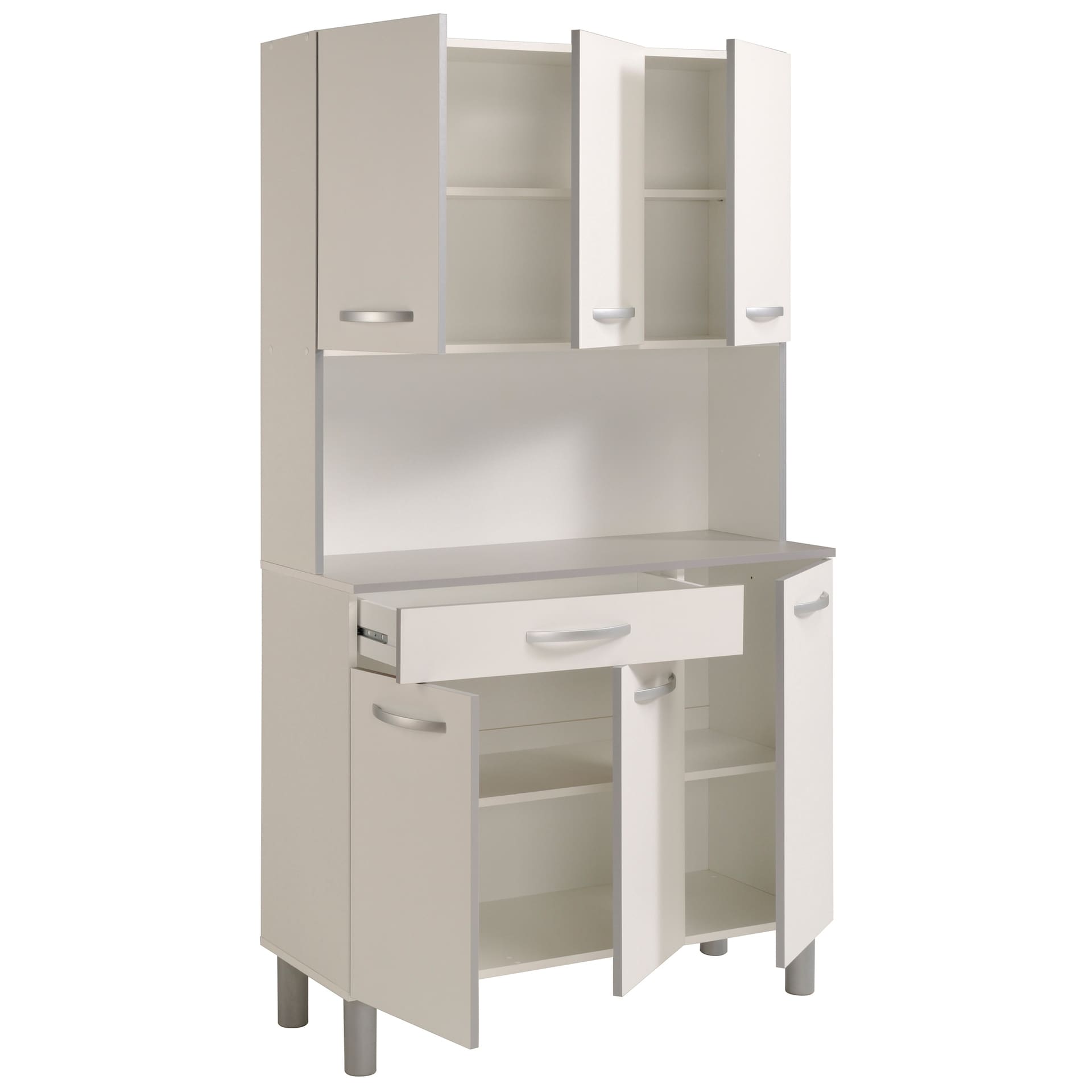 Parisot Buffet-Schrank SPOON 101 x 185 cm weiß