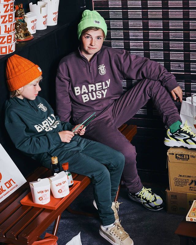 Z8 - Niran - Kids Sweater - Donkerpaars