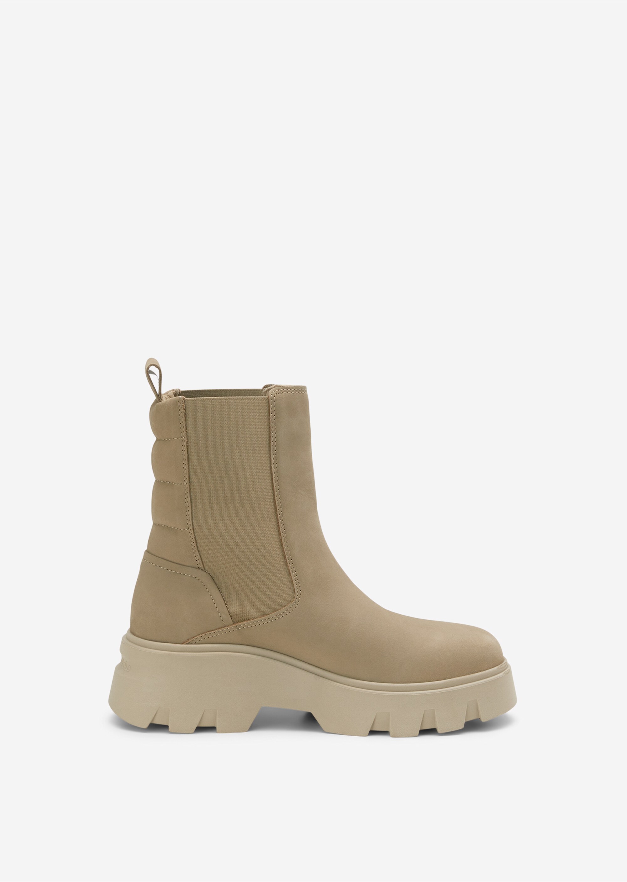 Chelsea-Boot aus feinem Nubukleder