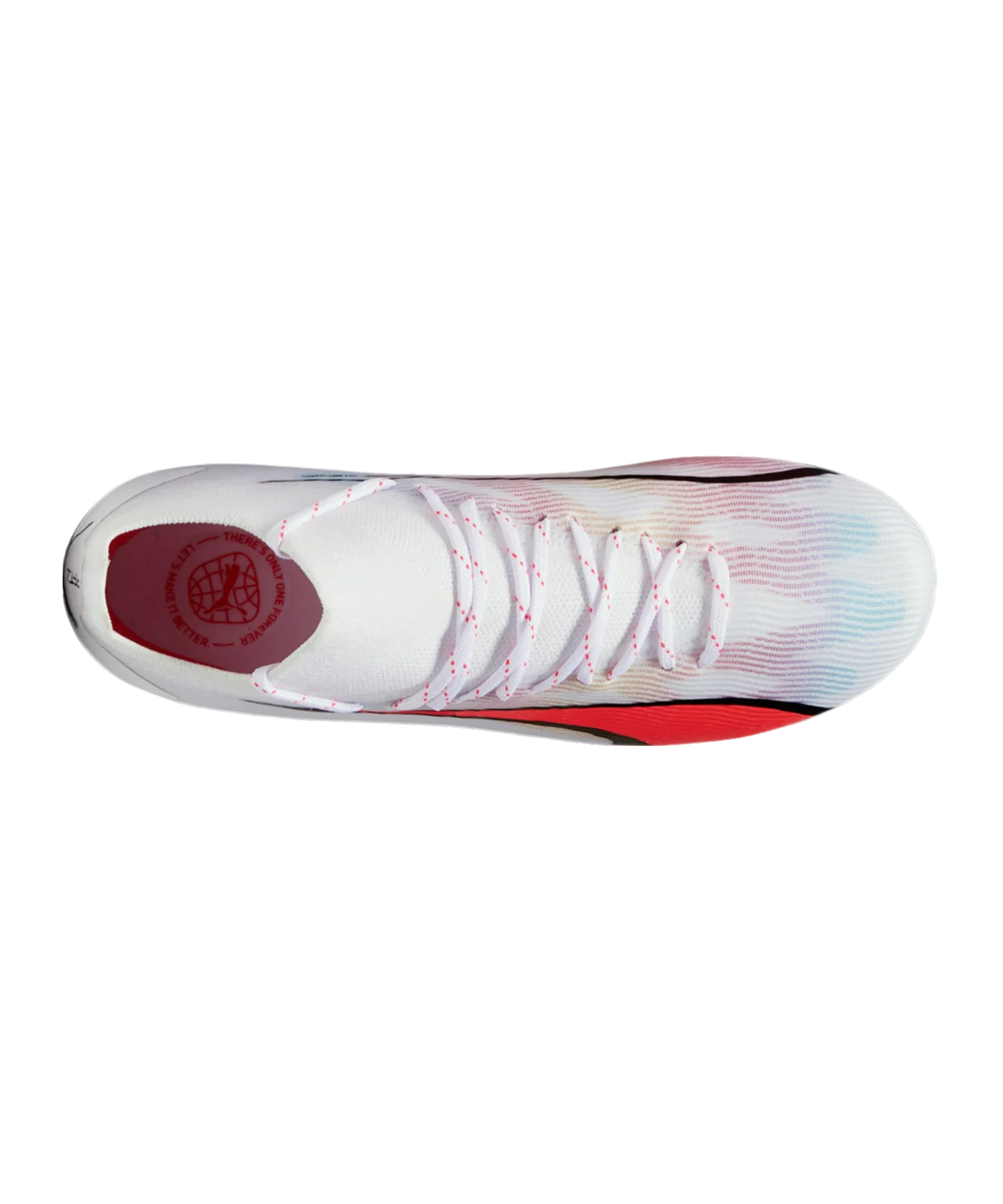 PUMA ULTRA Pro FG/AG Breakthrough Jr Kids Weiss Rot F01