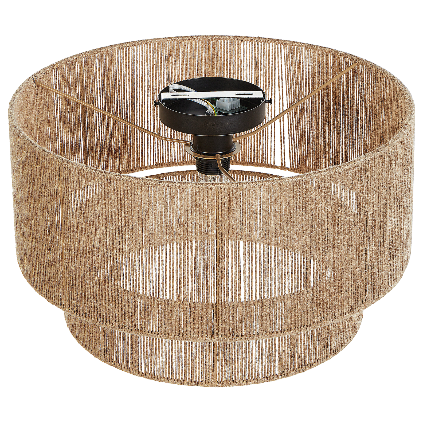 Beliani - DORING - Hanglamp - Natuurlijk - Jute