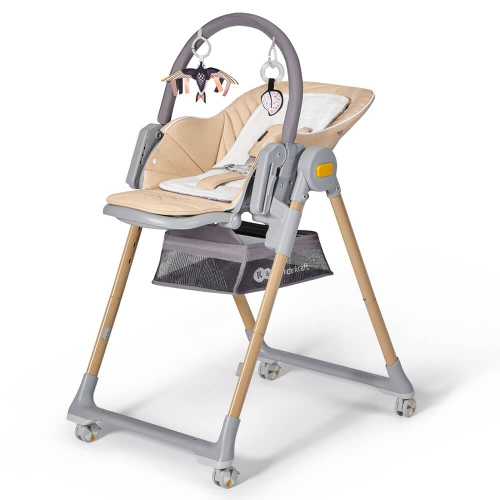 Kinderkraft Hochstuhl LASTREE wood
