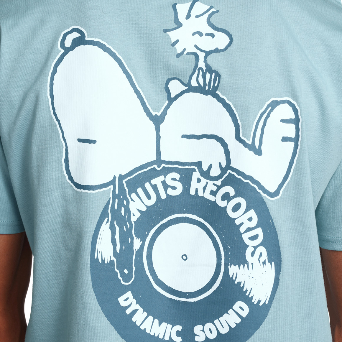 Jonas Nielsen Peanuts T-Shirt mit Print hellblau