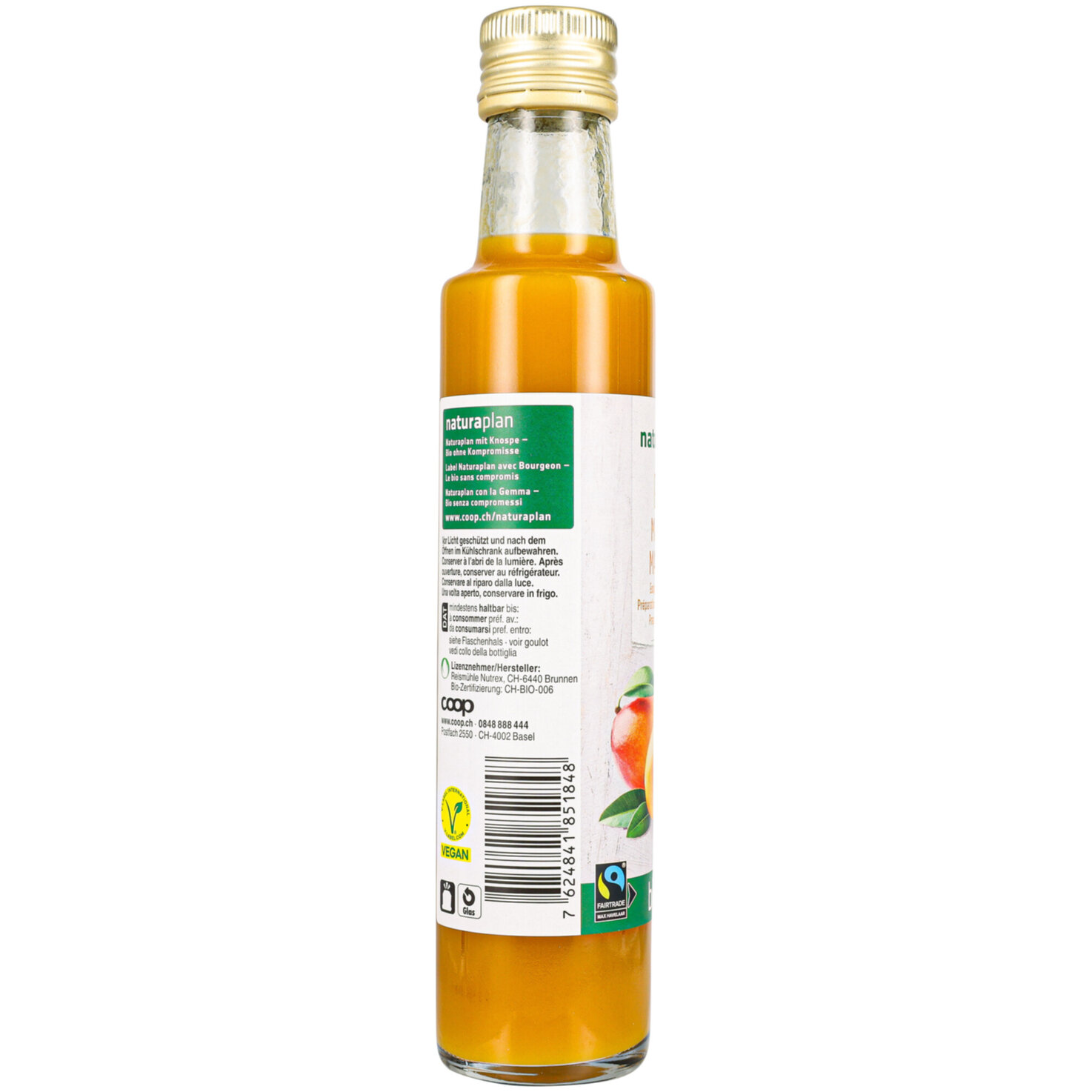 Naturaplan Bio Fairtrade Mango Essigzubereitung
