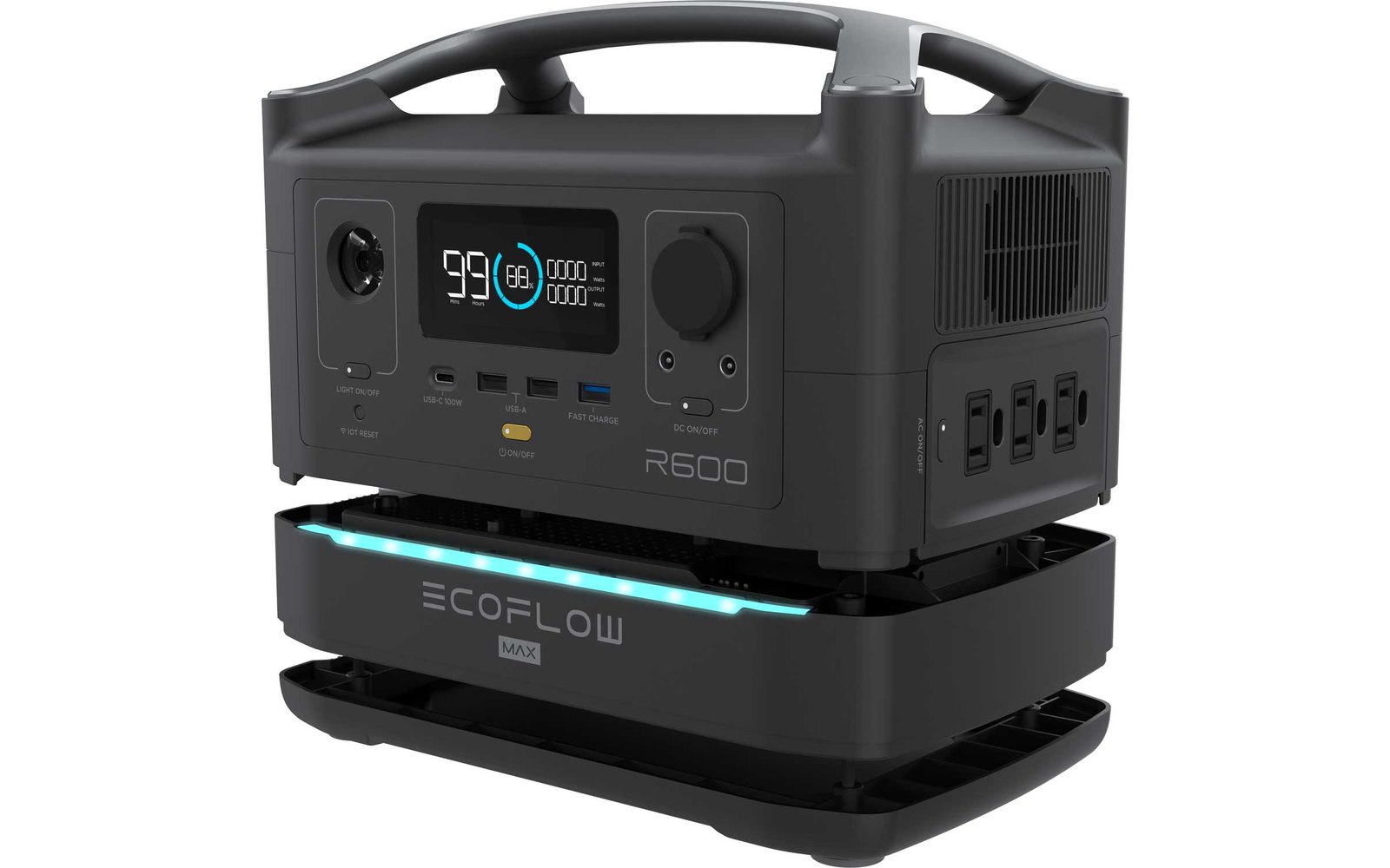 EcoFlow River Tragbare Powerstation 288 Wh 600 W