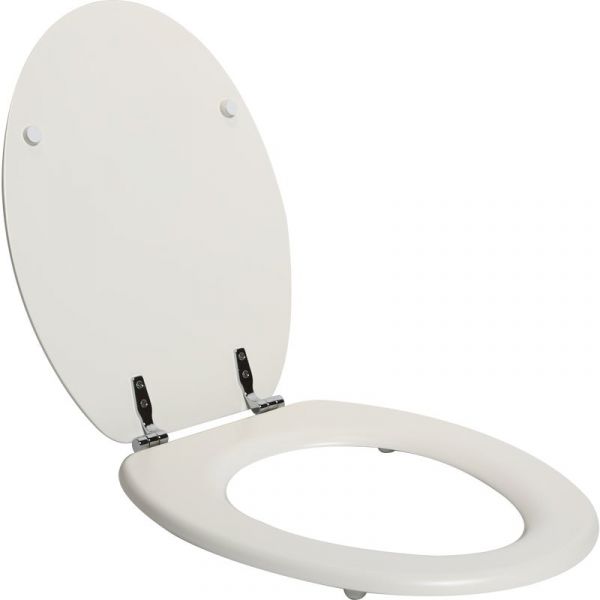 Sensea Tampa de Sanita Pop Oval Branca Mate