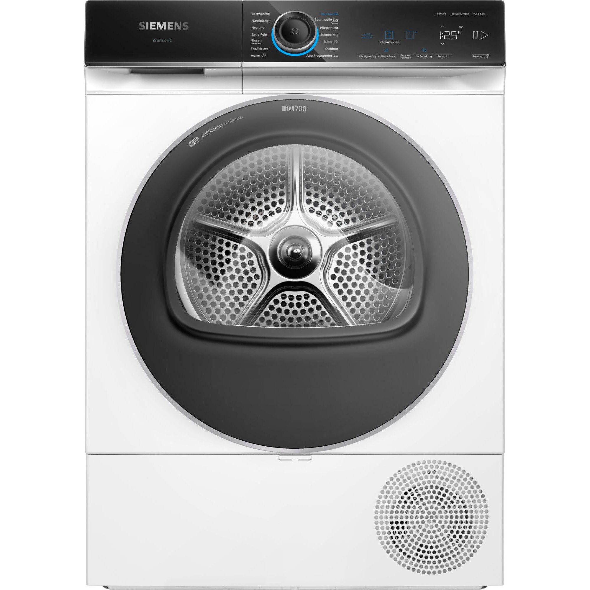 Siemens Wärmepumpen-Kondensationstrockner WQ45B2B40 IQ700