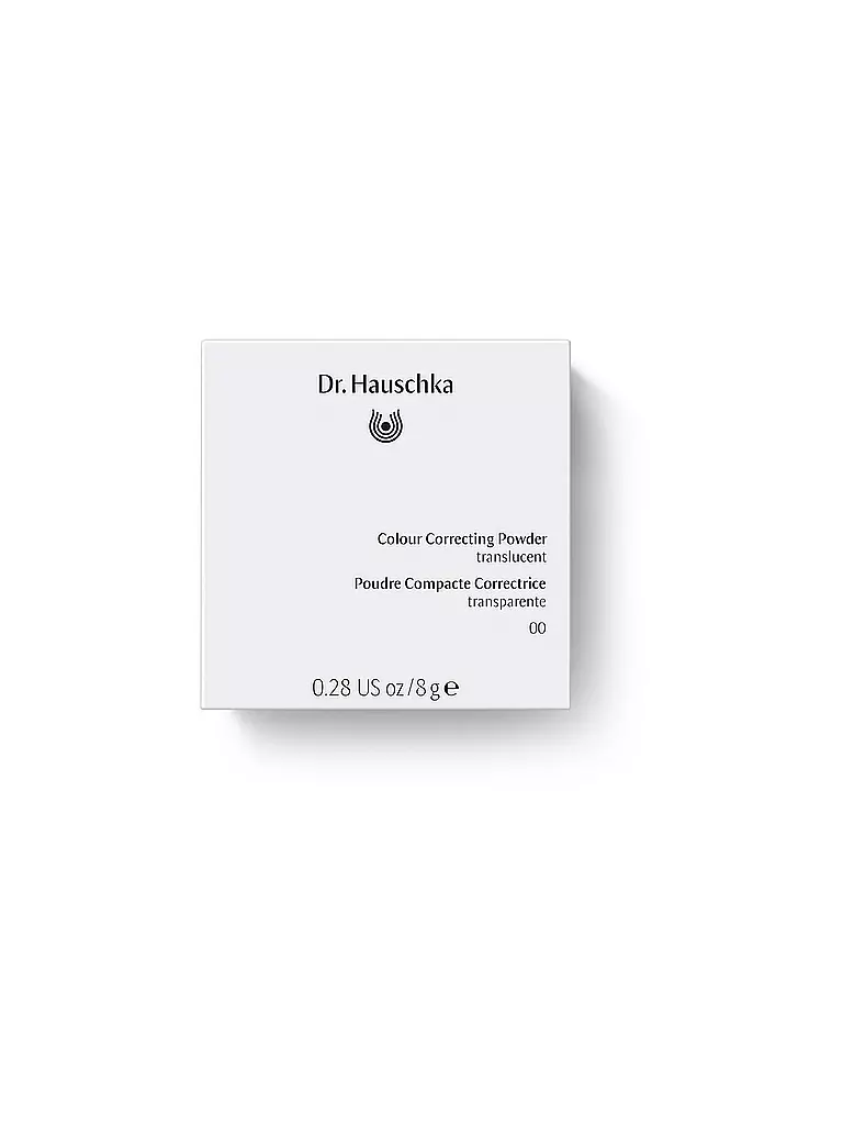 DR. HAUSCHKA Korrekturpuder - Colour Correcting Powder (00 Translucent) transparent