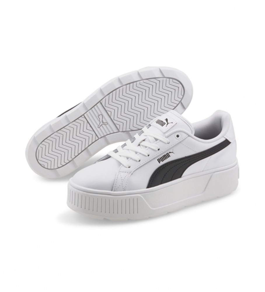 Tênis Puma Karmen L de couro branco