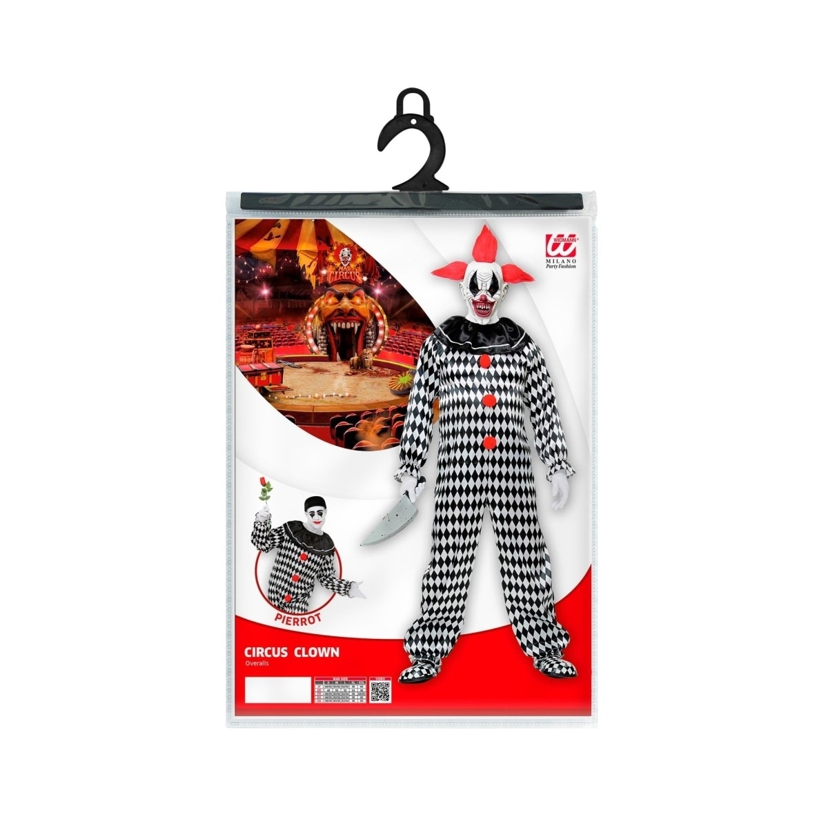 Kostyme Klovn XXL
