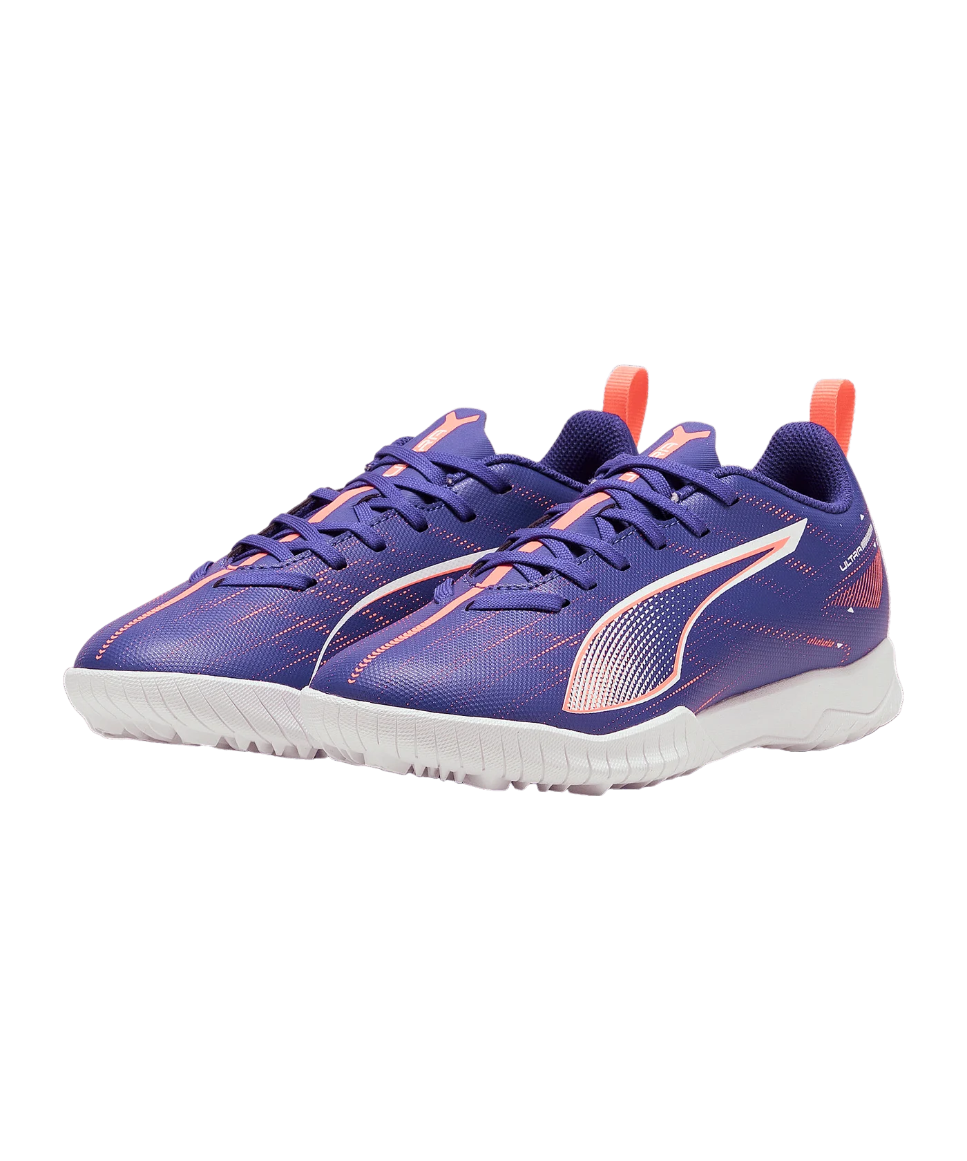 PUMA ULTRA 5 Play TF Formula Jr Kids Lila Weiss F01
