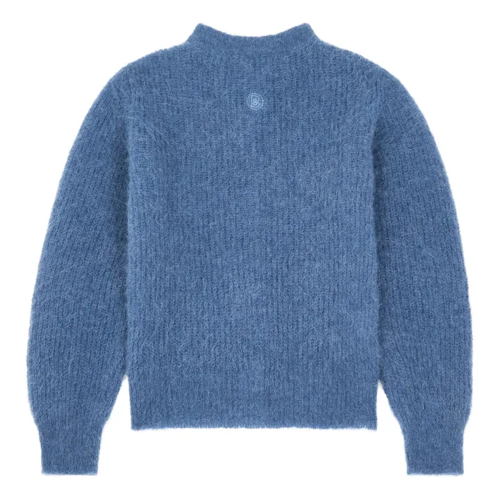 SMALLABLE BASICS Cardigan Fille Alpaga | Océan