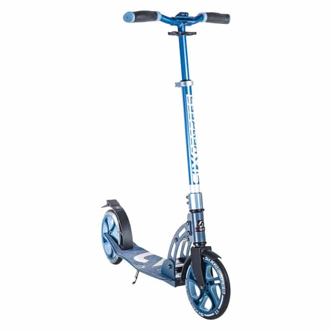 Aluminium Scooter - Six Degrees - 205 mm -blau