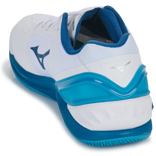 Mizuno - WAVE STEALTH NEO - Blanc / Bleu