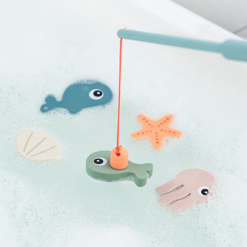Køb DonebyDeer Farvemix Bade- og fiskelegetøj Sea friends