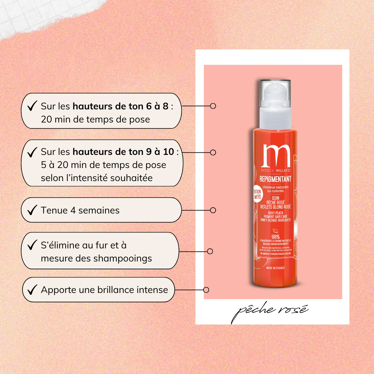 Soin Repigmentant Pche Ros Mulato 500 ML