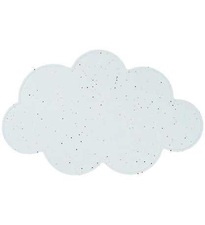 Done by Deer D?kkeserviet - Silikone - Sky - Confetti Blue