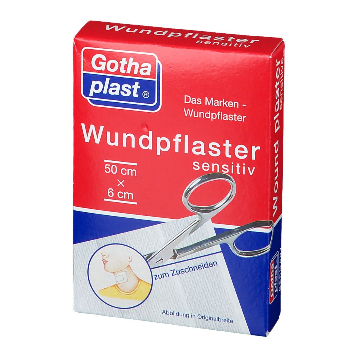 Gothaplast® Comfort und sensitiv (hypoallergen) 50 cm x 6 cm