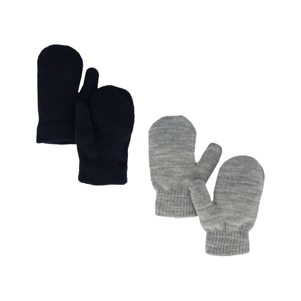 Sarlini Wanten Knit Multi Navy 2-Pack One size