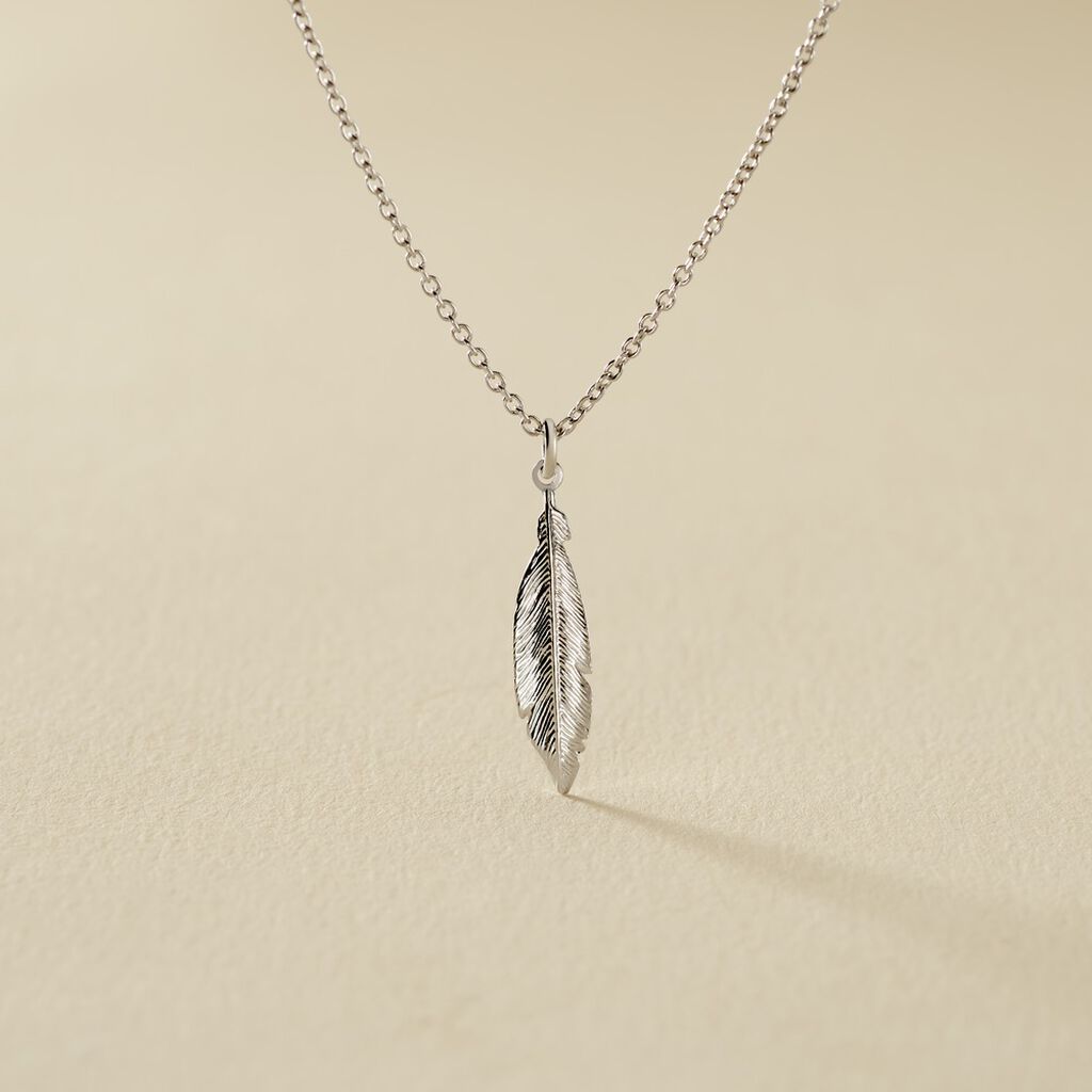 Collier Euriell Argent Blanc
