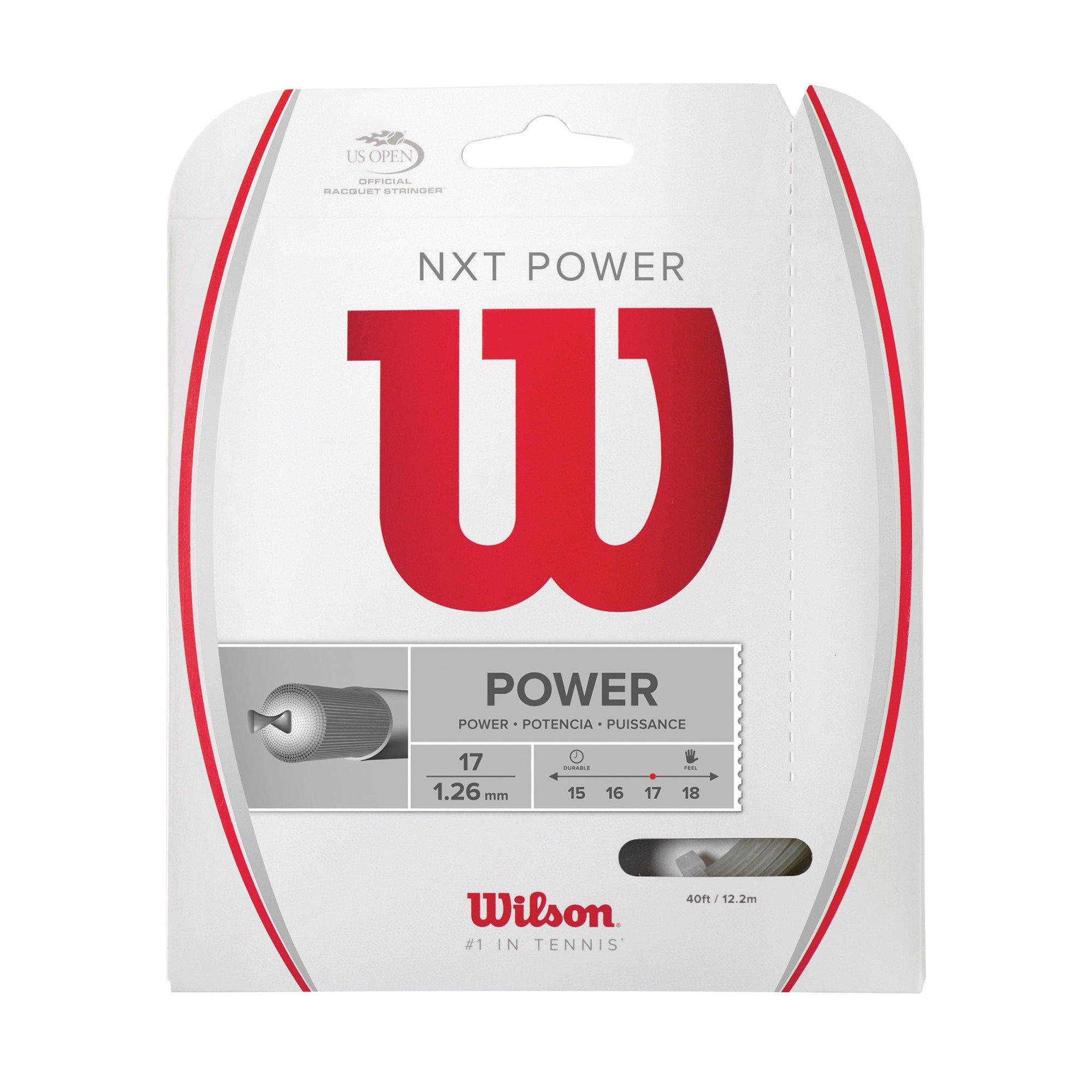 Wilson NXT Power 17 Tennis String