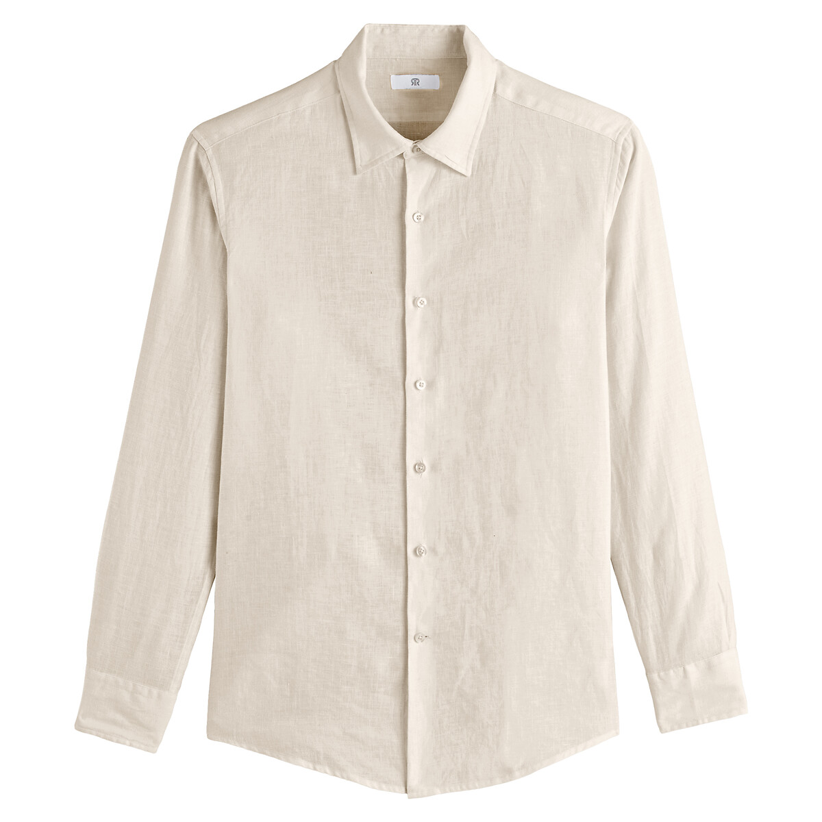 COLEÇÕES LA REDOUTE<br>Camisa reta de linho, Signature, CARL