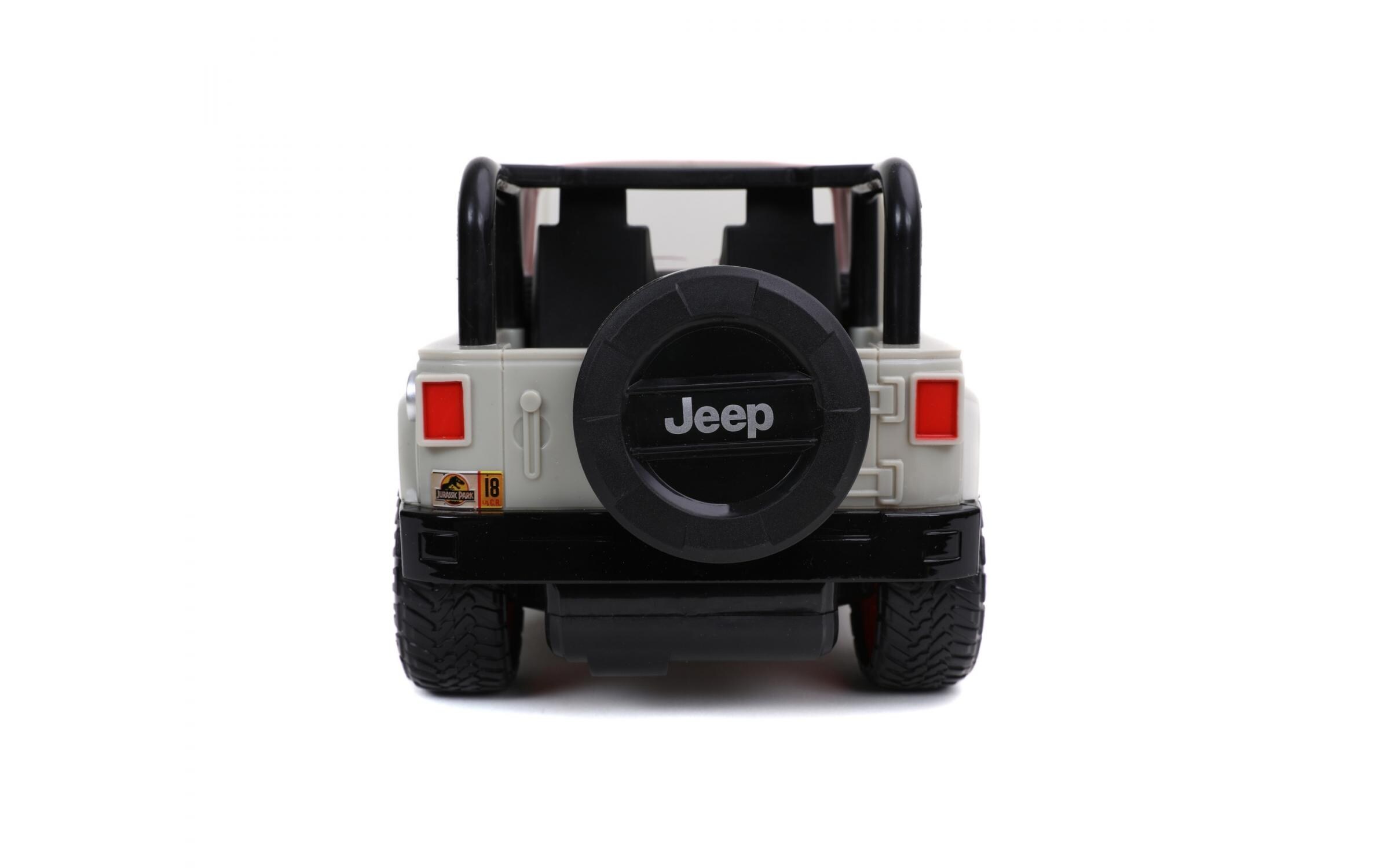 Jurassic Park RC Jeep Wrangler RTR, 1:16Ferngesteuerter Jeep Wrangler Geländewagen im Jurassic Park Design