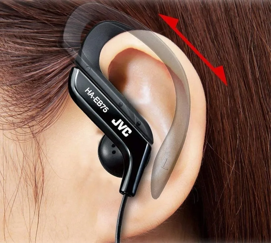 JVC HA-EB75 Noir Écouteurs intra-auriculaires