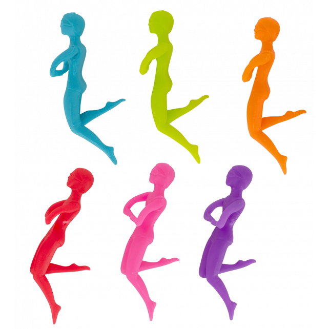 Set de 6 marqueurs de verre - Happy Markers Figurine