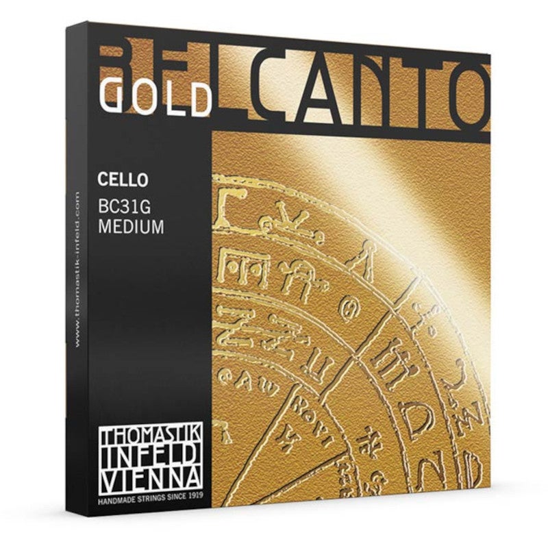 Thomastik-Infeld TH-BC-31G Belcanto Gold medium set snaren cello 4/4
