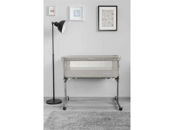 Caretero Łóżeczko dostawne Sleep2Gether grey