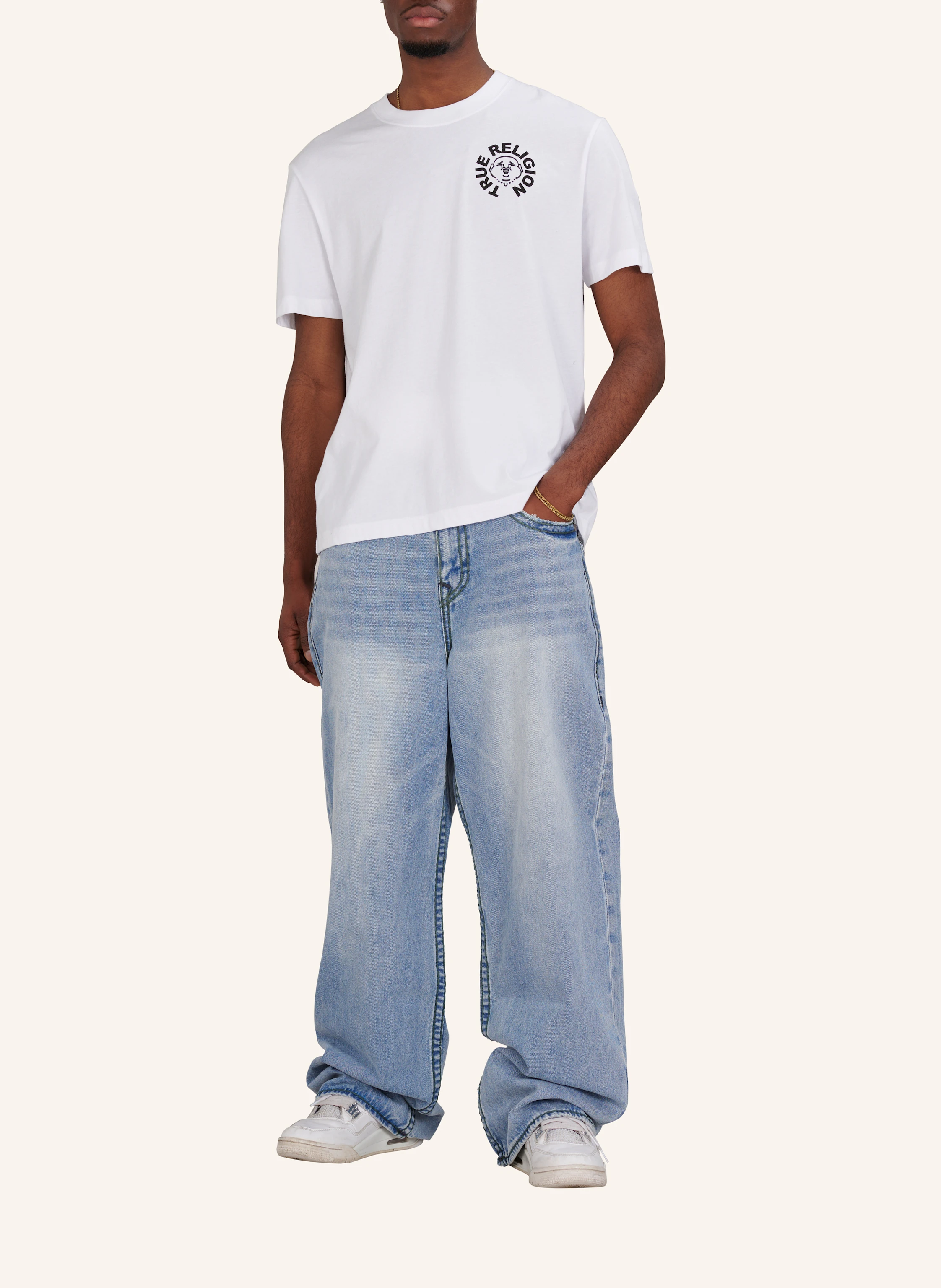 TRUE RELIGION T-Shirt BUDDHA FACE