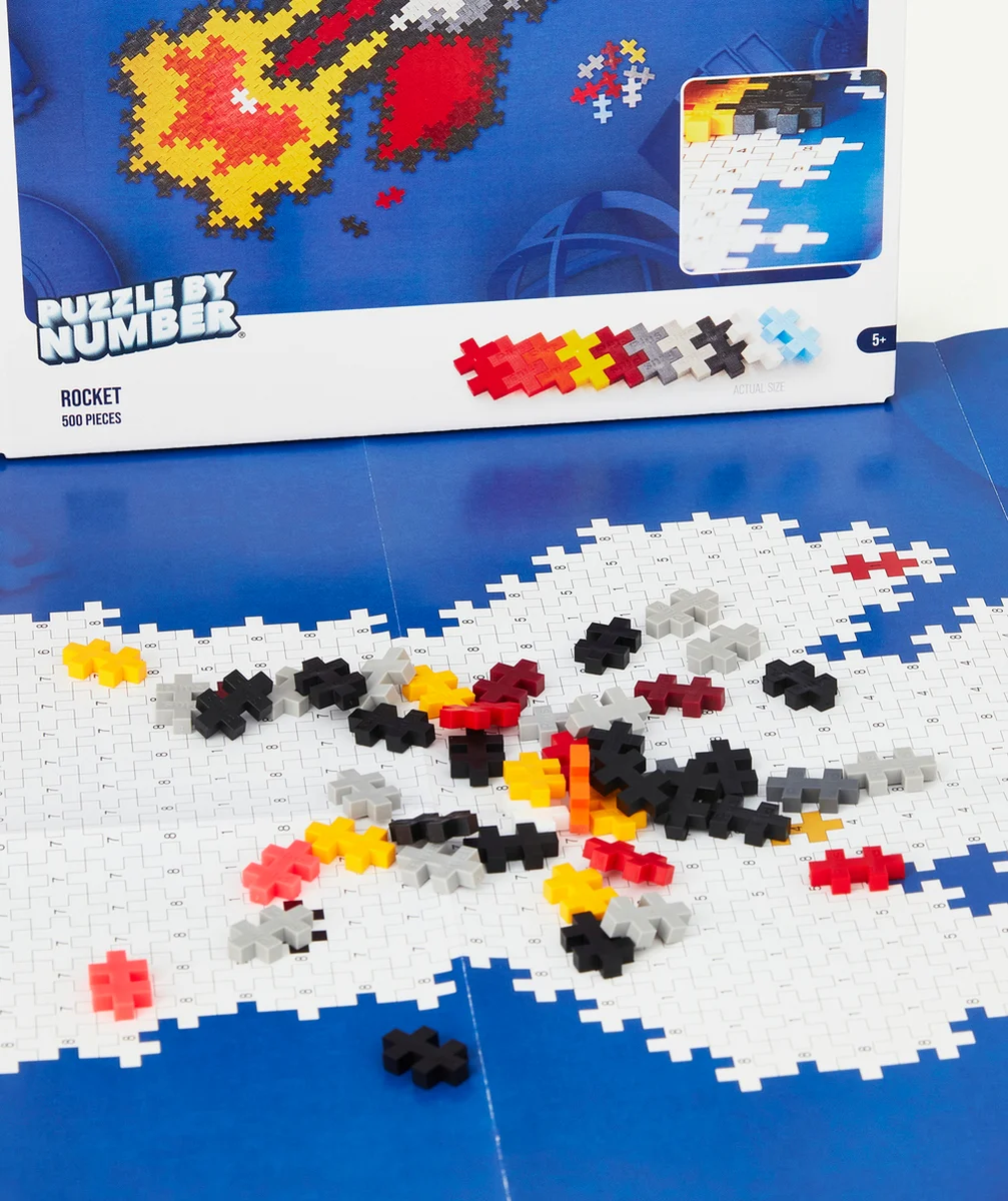 PLUS PLUSPUZZLE FUSÉE 500 PIÈCES