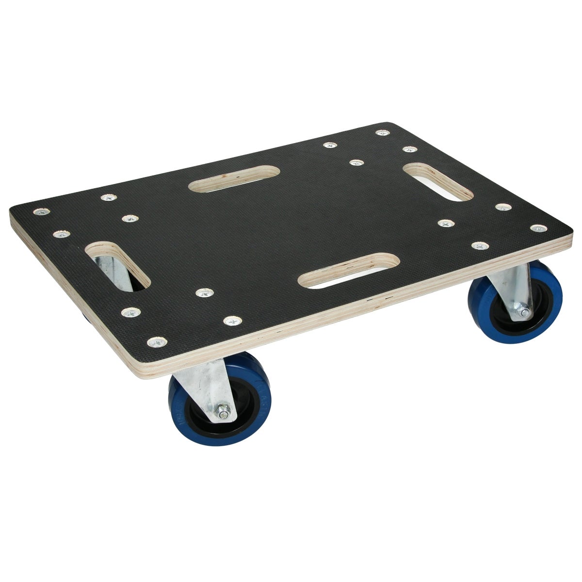 ECD Duitsland Transport Dolly 35 x 50 cm tot 800 kg Zeefdrukplaat - PP Wielen Dolly Meubel Dolly Transporthulp voor het verplaatsen van meubels Transport Meubel Hondenkar Roller Transporter Transportwagen