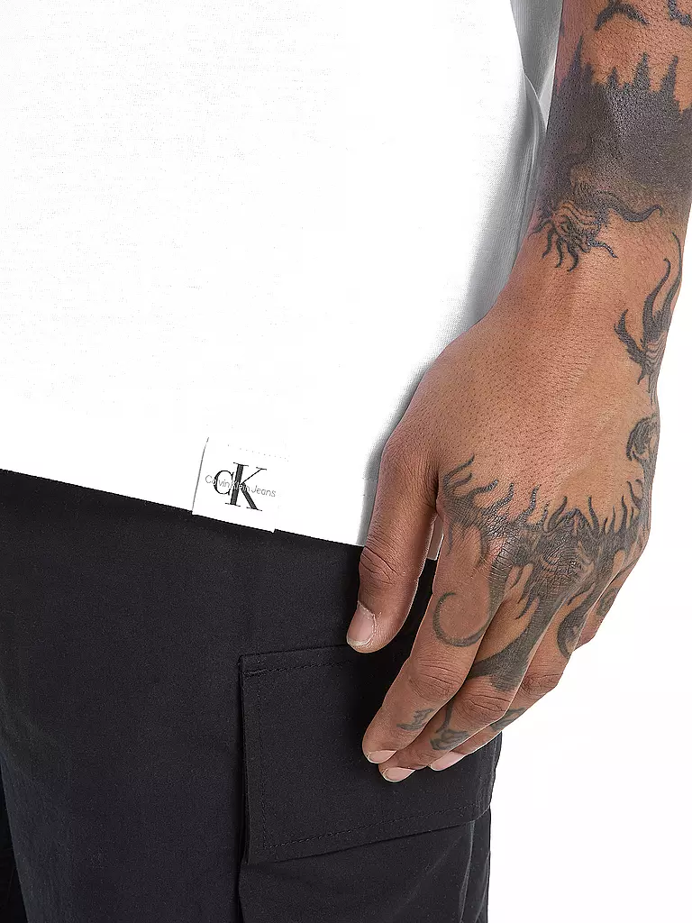 CALVIN KLEIN JEANS T-Shirt  weiss