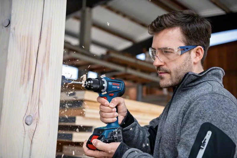 BOSCH COMBI-KIT 4 18V TOOLS: GSR 18V-90C + GKT 18V-52GC + GST 18V-155 SC+ GEX 18V-125 + 1 4.0 AH BATTERY (PROCORE) + 2 5.5 AH BATTERIES (PROCORE) + GAL 1880CV ( L)PROFESSIONAL