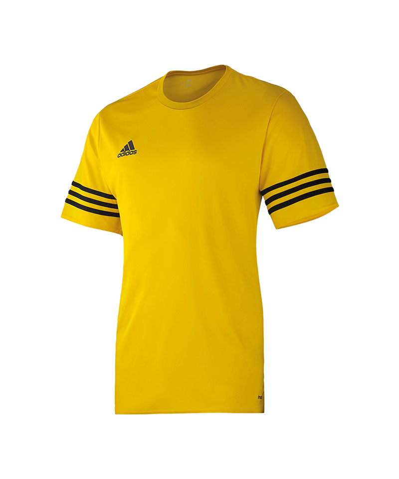 adidas Entrada 14 Trikot kurzarm Gelb Schwarz