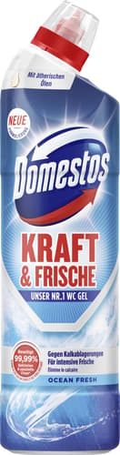 Domestos Kraft & Frische WC-Gel Ocean Fresh Biozidprodukt