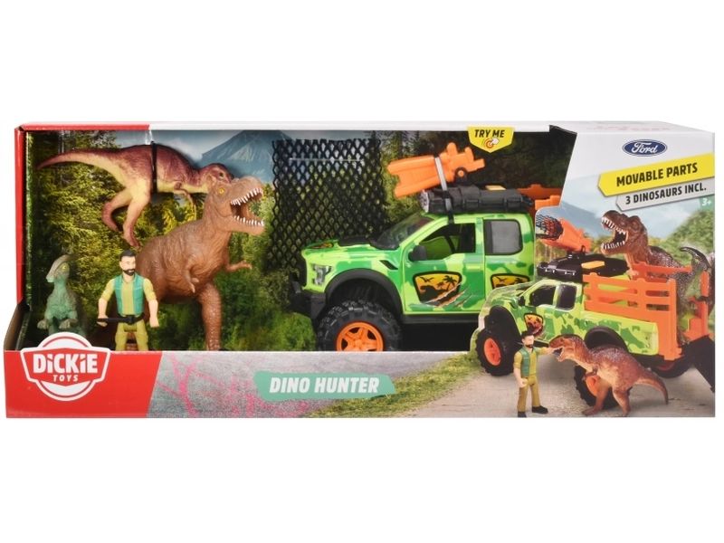 Dickie Toys Dino Hunter Dinosaurier-Fahrzeug